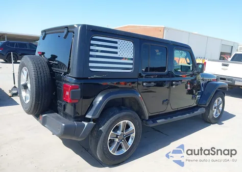 2023 Jeep Wrangler Sahara from USA, damaged, VIN 1C4HJXEN5PW508257